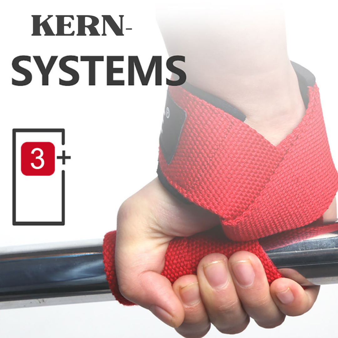 Ironpulse SKDK Zughilfen – Lifting Straps für Männer & Frauen | Deadlift, Kreuzheben, Krafttraining