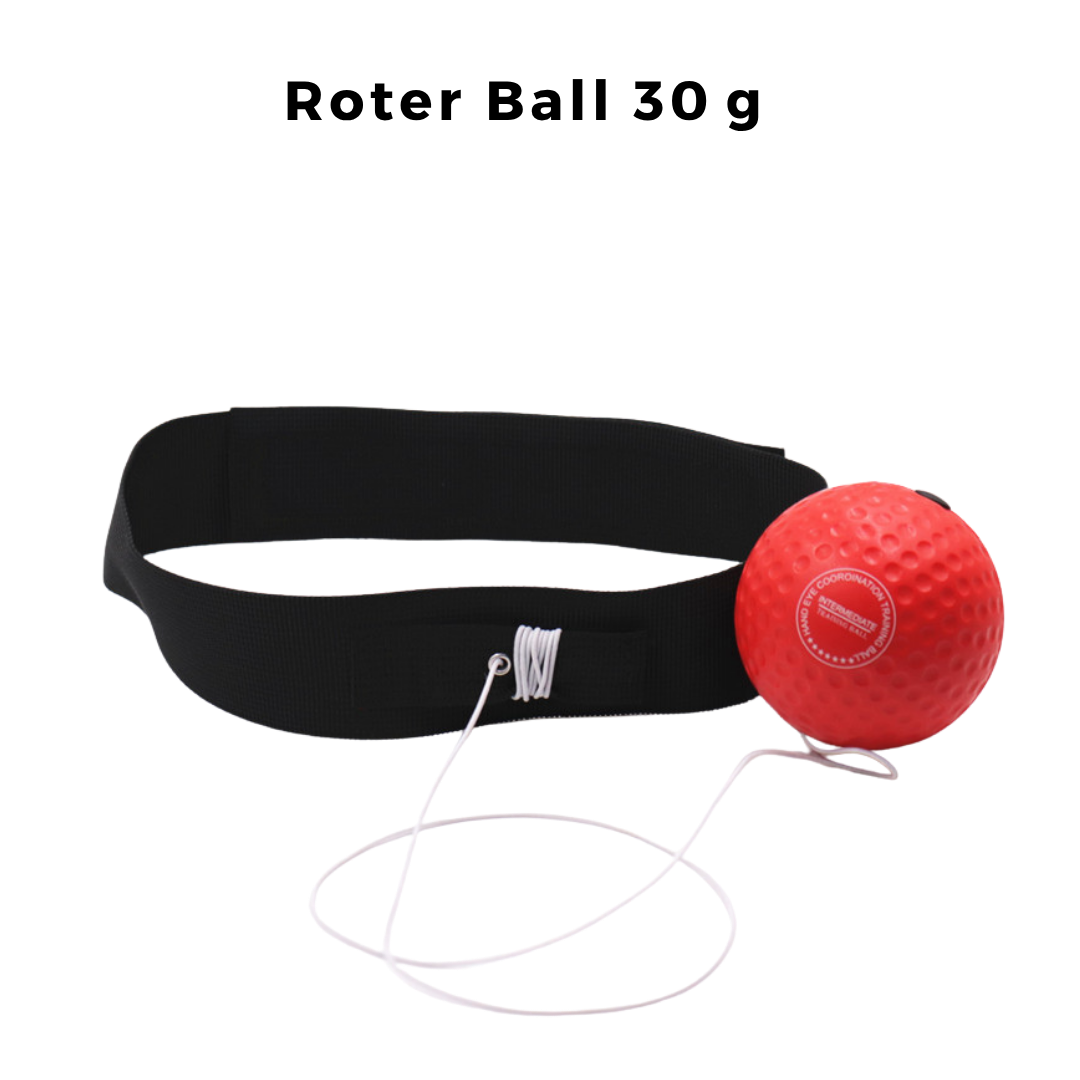 Reflexball-Set für Reaktion & Koordination – 4 Bälle + 2 Stirnbänder + Zubehör