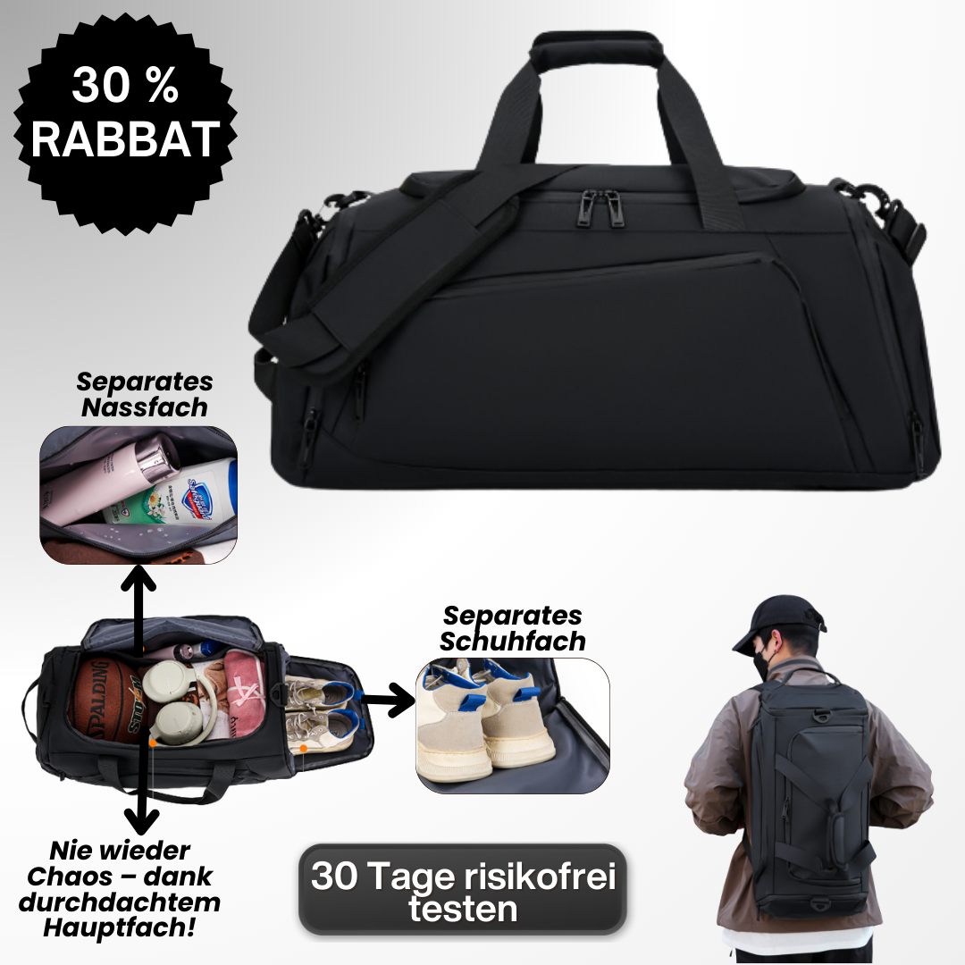 Multifunktionale Sporttasche 3-in-1